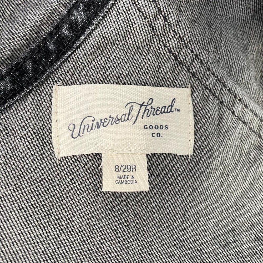 Universal Thread Black Denim Overalls - Picture 5 of 9